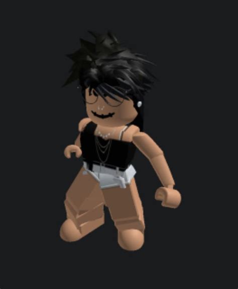 Roblox - outfit | Roblox animation, Roblox pictures, Black hair roblox