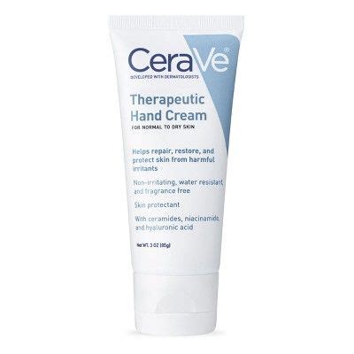 CeraVe Therapeutic Hand Cream for Normal to Dry Skin- 3oz Reviews 2020