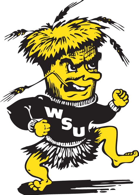 Wichita State Shockers Primary Logo - NCAA Division I (u-z) (NCAA u-z) - Chris Creamer's Sports ...