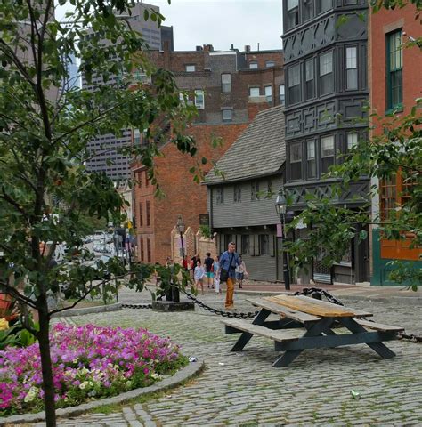 Paul Revere's House in Historic North End Boston