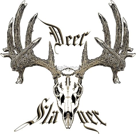 "Deer Slayer " Stickers by saltypro | Redbubble