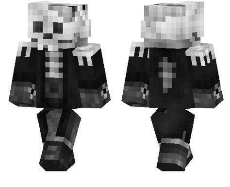 Minecraft Skeleton Skin Layout