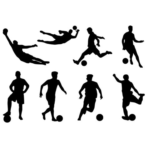 Stencil Soccer Players for Leather, Textile and more | SneakArts