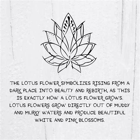 Meaning Of A Lotus Flower Tattoo