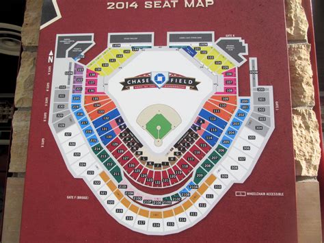 Chase Field Seating Map Wwe | Cabinets Matttroy