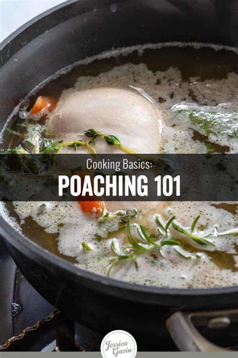 Poaching Cooking Method (Moist-Heat) - Jessica Gavin