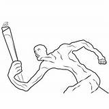 Olympic Sculpture Coloring Page For Kids  Free Sculptures Printable sketch template