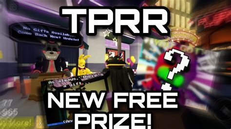 TPRR NEW UPDATE!!FREE PRIZE||ROBLOX TPRR - YouTube