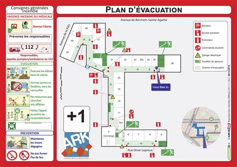 Evacuatio - Plan d'évacuation