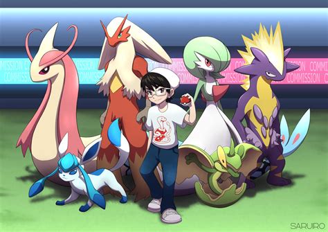 Pokemon Team Art Commission : r/pokemon