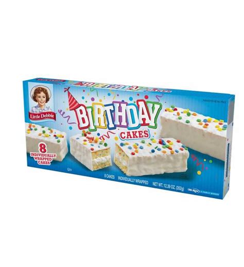 Little Debbie Birthday Cakes, 8 ct, 12.39 oz