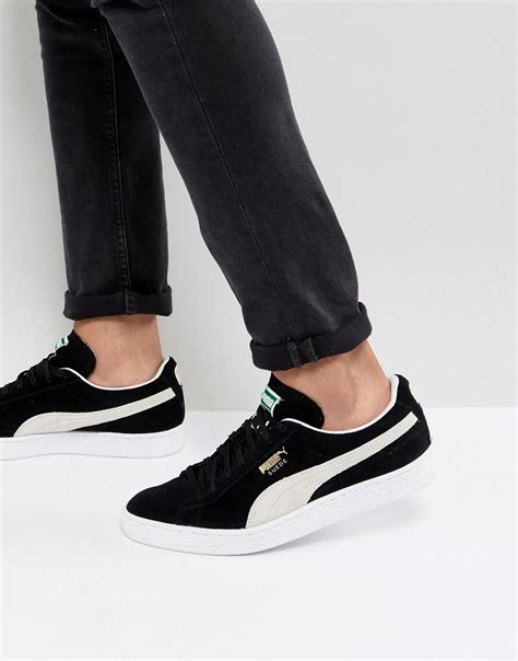 Lyst - Puma Suede Classic Sneakers In Black 35263403 in Black for Men