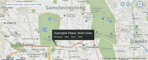 Gyeongbokgung Palace Seoul Location Map | Seoul Weather and Airport ...