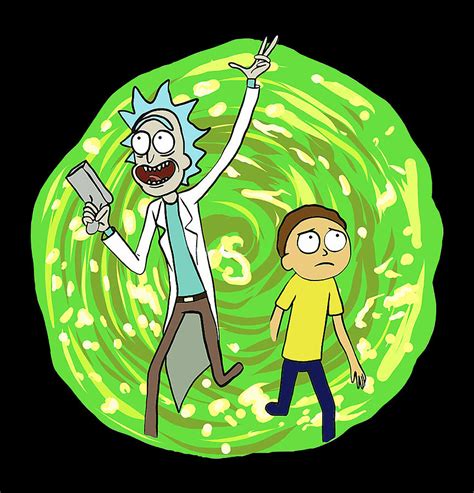 Rick and Morty Digital Art by Jojo Ling - Fine Art America