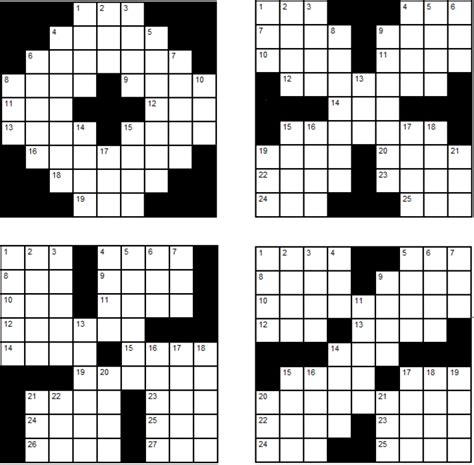 Mini Crossword Collection - Puzzlesnacks