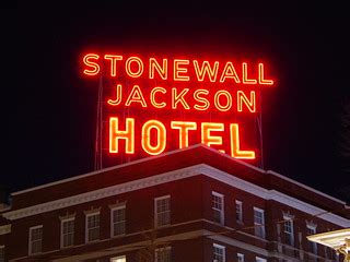 Stonewall Jackson Hotel sign | Rooftop sign at the Stonewall… | Flickr