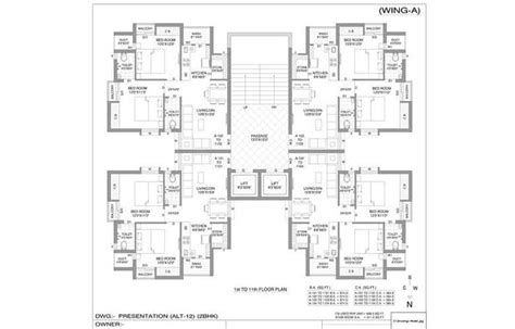 Highrise Apartment Building Floor Plans