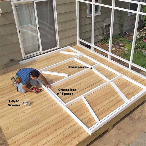 How to Build a Screen Porch: Screen Porch Construction