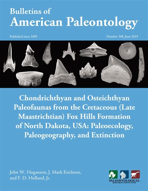 Bulletins of American Paleontology: Chondrichthyan and osteichthyan paleofaunas from the ...