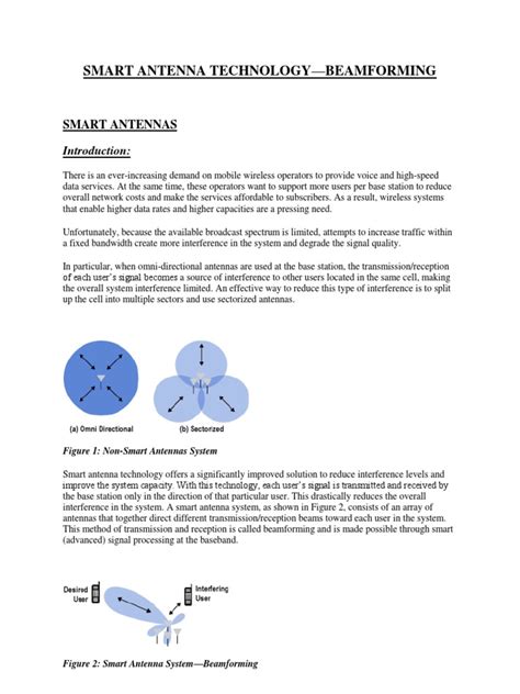 Smart Antenna | PDF | Mimo | Broadcast Engineering