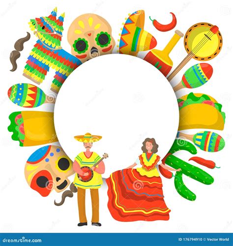 Mexico Culture Infographics Vector Illustration | CartoonDealer.com ...