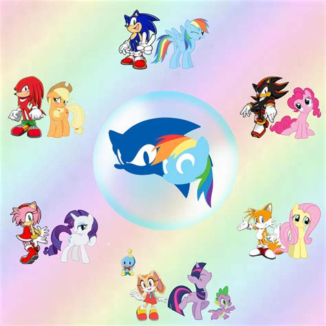 Sonic the Hedgehog and My Little Pony Crossover by Nightfire3024 on DeviantArt