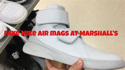 Fake Nike air mags at Marshall’s - YouTube