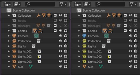 interface - How can I recolor Blender icons in outliner? - Blender Stack Exchange