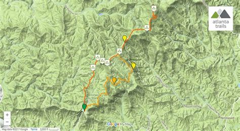 AT Approach Trail: Amicalola Falls to Springer Mountain