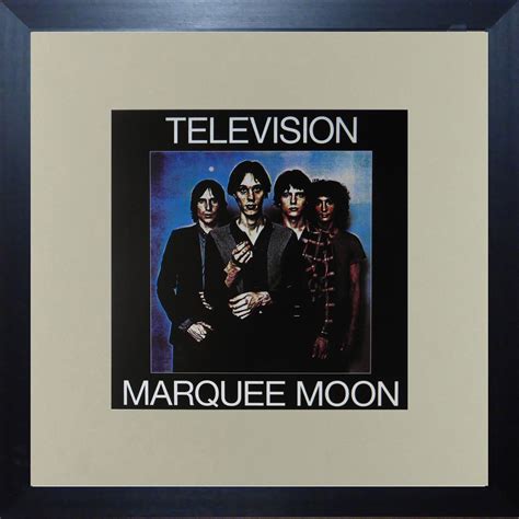 Television - Marquee Moon (Album Cover Art) - Framed Print - 16" x 16 ...