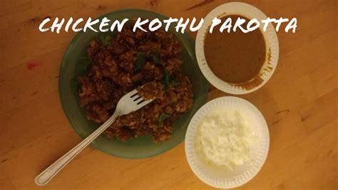 Chicken kothu parotta | How to make chicken kothu parotta in home ...