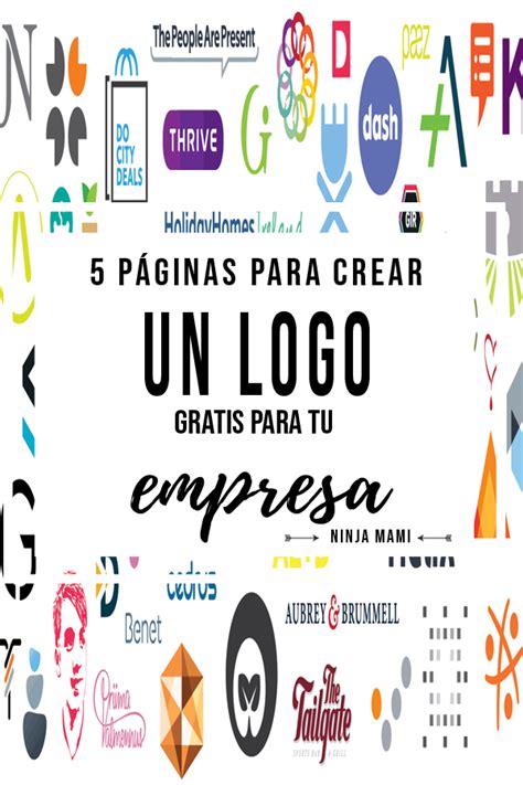 5 Páginas para Crear un Logo Gratis para tu Empresa - Ninja Mami