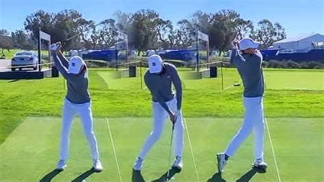 Jordan Spieth Golf Swing - IRON SEQUENCE | Full Speed + SLOW MOTION ...