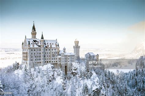 Neuschwanstein Castle In Winter High-Res Stock Photo - Getty Images