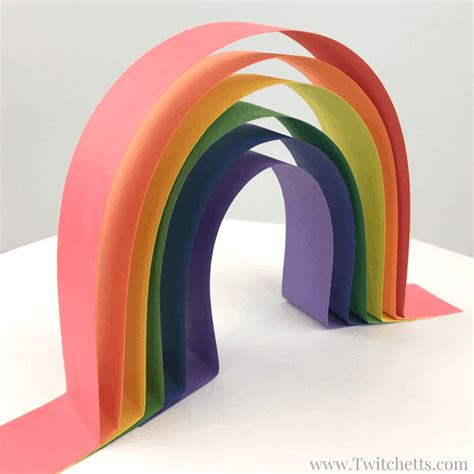 How to make simple 3D rainbow art that is amazing - Twitchetts