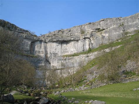 After 200 years, the normally dry Malham Cove has been turned into a ...