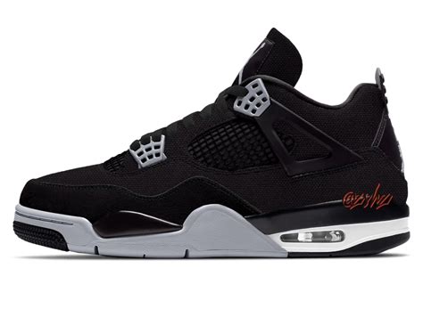 Air Jordan 4 Black Canvas DH7138-006 Release Date | Jordans Shoes Review - Jordans Out