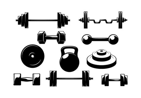 Dumbell Vector | Fitness logo design, Logo design, Scrapbook stickers printable