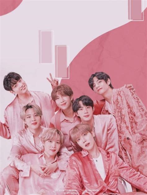 Bts in cute pink outfit😻 | ARMY's Amino