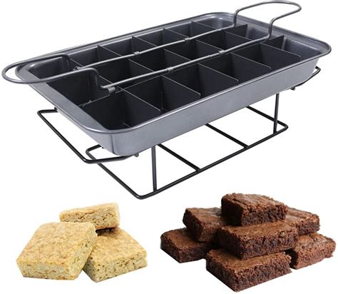 Brownie Traybake Tin with Dividers - Baking Trays - HomeStoreDirect