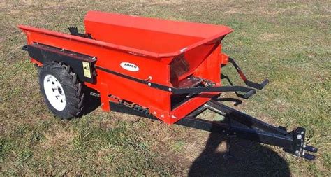 Fimco Ground Driven Manure Spreader, Brand New - Albrecht Auction Service