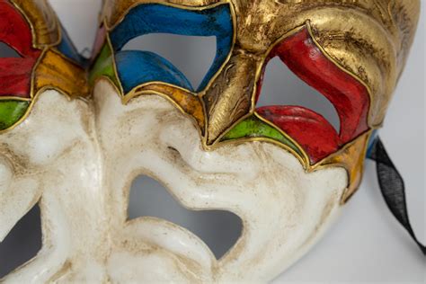 Venetian Wall Hanging Mask - Tragedy & Comedy Mask