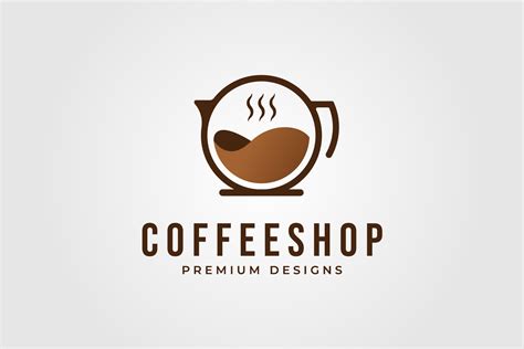 Minimalist Coffee Shop Logo Vector Graphic by lawoel · Creative Fabrica