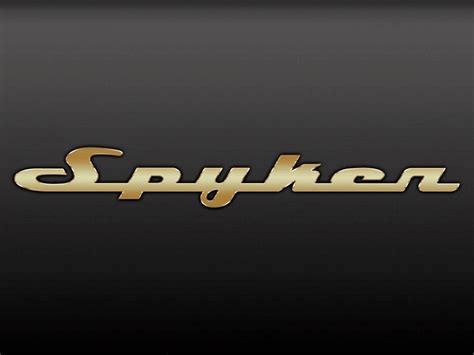 Spyker Logo Wallpaper | All4Fun