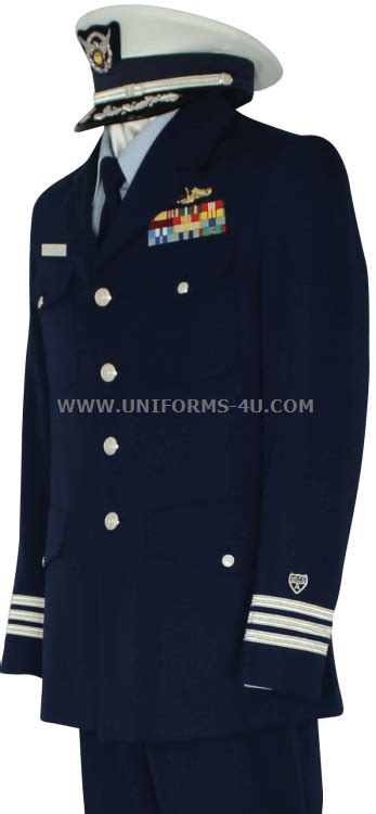 U.S. COAST GUARD MEN'S AUXILIARY SERVICE DRESS BLUE UNIFORM