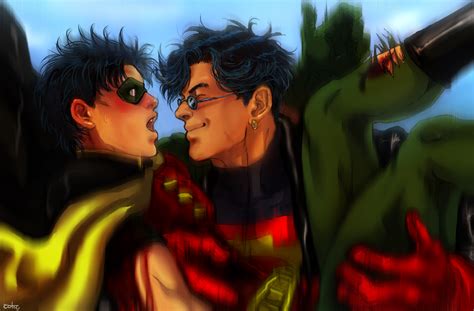 Superboy and Robin by cctcc on DeviantArt