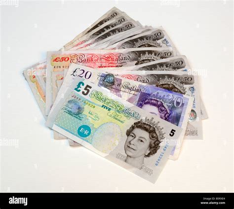 Great Britain UK Pound Bank Notes Stock Photo - Alamy