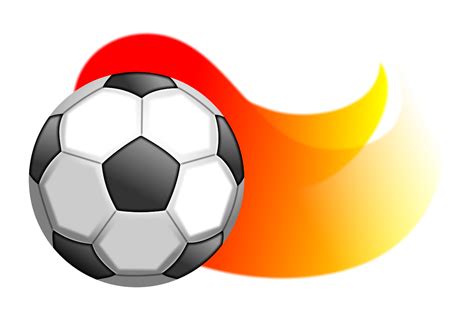 A Soccer Ball with Fire Trail 3818045 Vector Art at Vecteezy