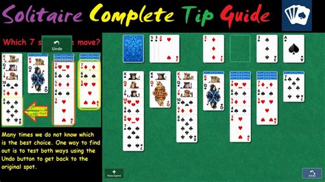 Solitaire Complete Tip Guide - YouTube