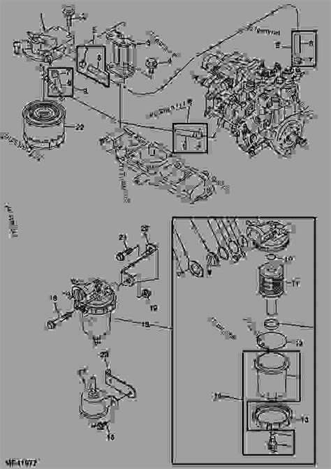 FUEL FILTER - TRACTOR, COMPACT UTILITY John Deere 3320 - TRACTOR ...